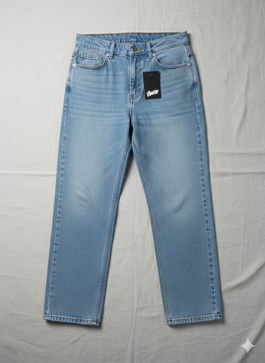 Unisex Straight-Fit Denim