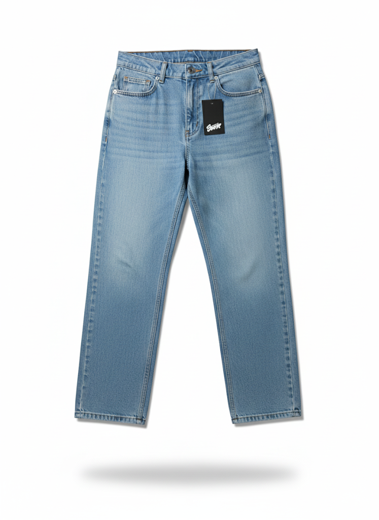 Unisex Straight-Fit Denim
