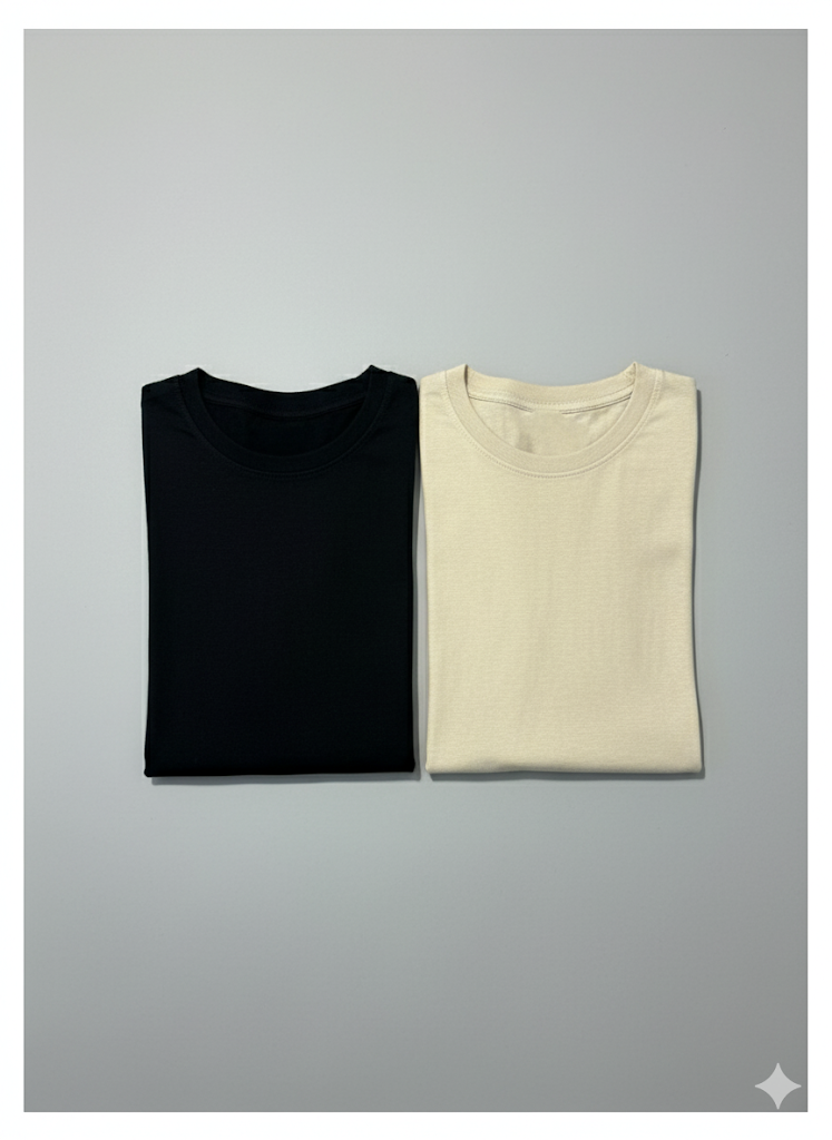 Unisex Oversized T-Shirt – Premium Cotton Jersey 240 GSM