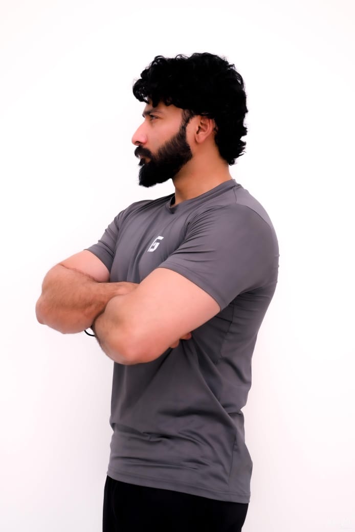 Men’s Dry Fit Logo Chest T-Shirt – Performance Activewear
