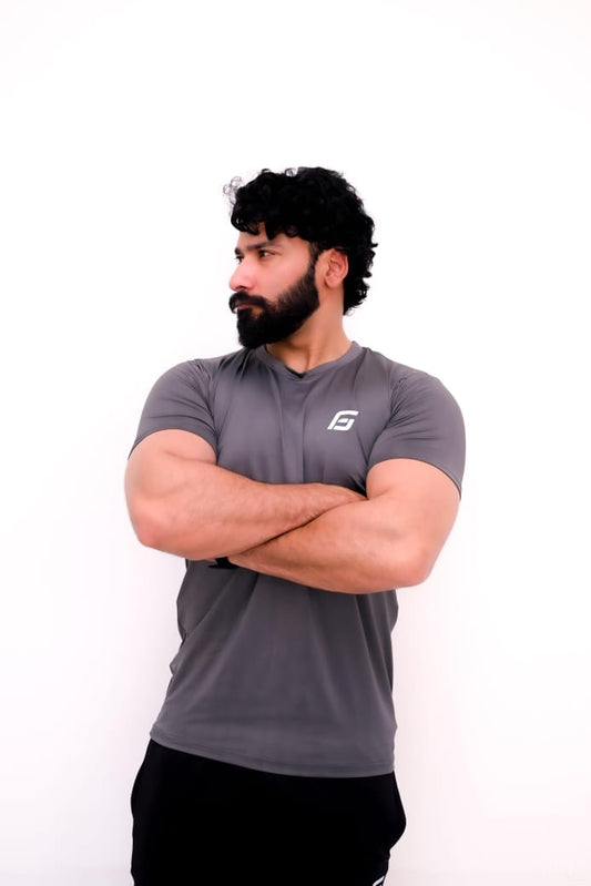Men’s Dry Fit Logo Chest T-Shirt – Performance Activewear